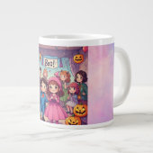 Happy Halloween,Spooky Fun For Kids Specialty Mug ジャンボコーヒーマグカップ (正面右)