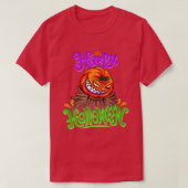 Happy Halloween Spooky Pumpkin Jack O Lantern  Tシャツ (デザイン正面)