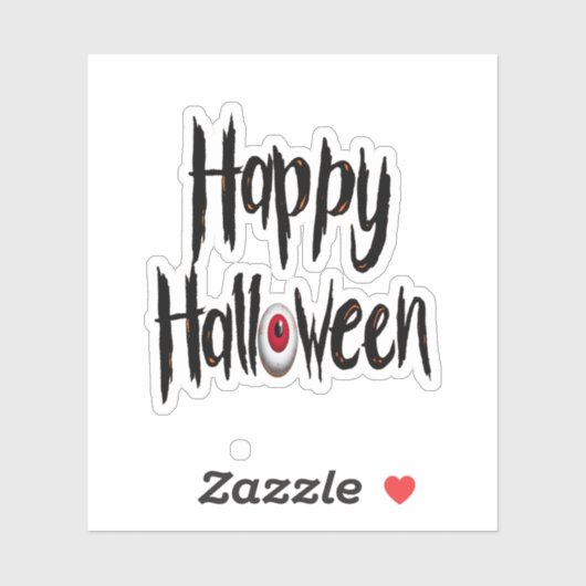Happy halloween spooky sticker シール (シート)