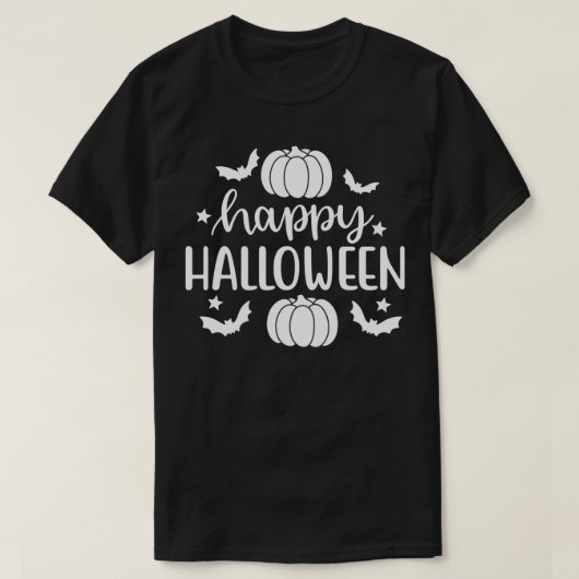 Happy Halloween  Tシャツ (デザイン正面)