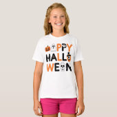 Happy halloween  tシャツ (正面フル)