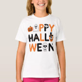 Happy halloween  tシャツ (正面)