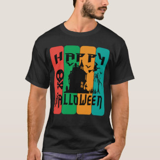 happy halloween tシャツ