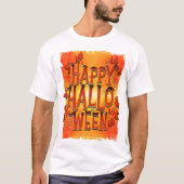 Happy Halloween Tシャツ (正面)