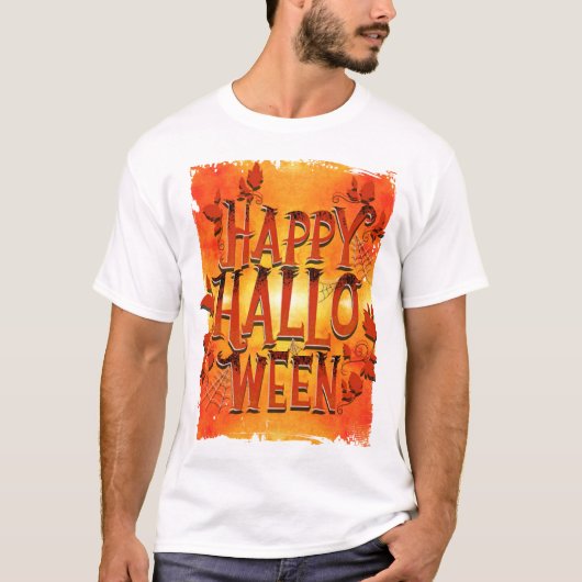 Happy Halloween Tシャツ (正面)