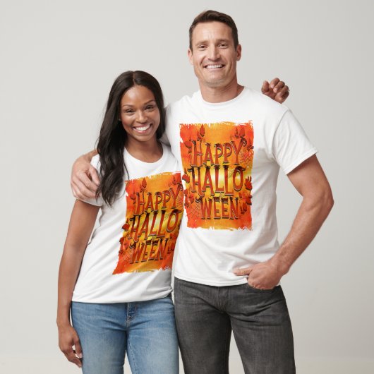 Happy Halloween Tシャツ (ユニセックス)