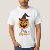 Happy Halloween Tシャツ (正面)