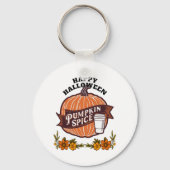 Happy Halloween T-Shirt キーホルダー (裏面)