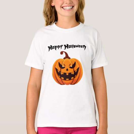 Happy Halloween T-shirt Tシャツ (正面)