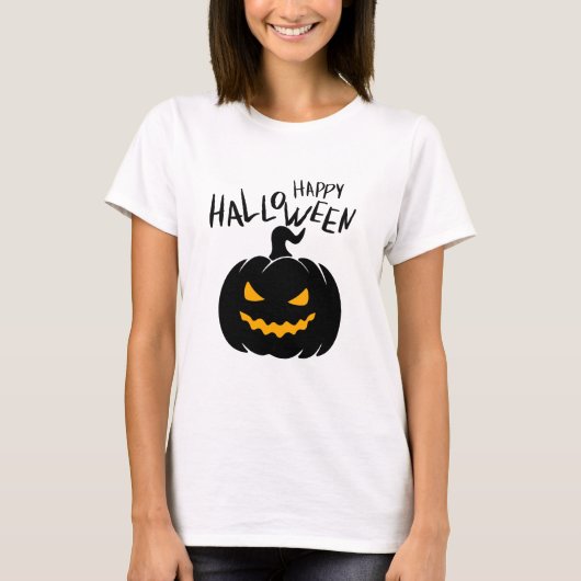 Happy Halloween T-shirt Tシャツ (正面)