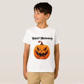 Happy Halloween T-shirt Tシャツ (正面フル)