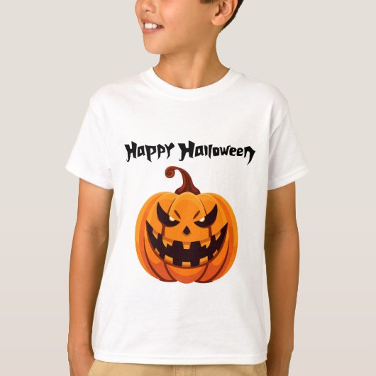 Happy Halloween T-shirt Tシャツ (正面)