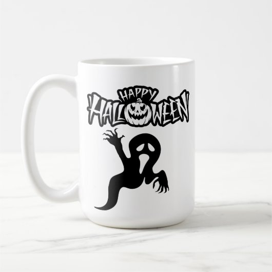 Happy Halloween Tasse コーヒーマグカップ (左)