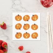 Happy Halloween theme napkins スタンダードカクテルナプキン (インサイチュ)