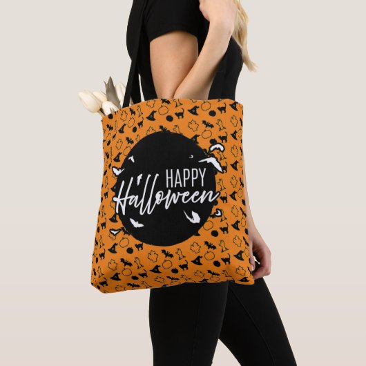 Happy Halloween - Tote トートバッグ (クローズアップ)