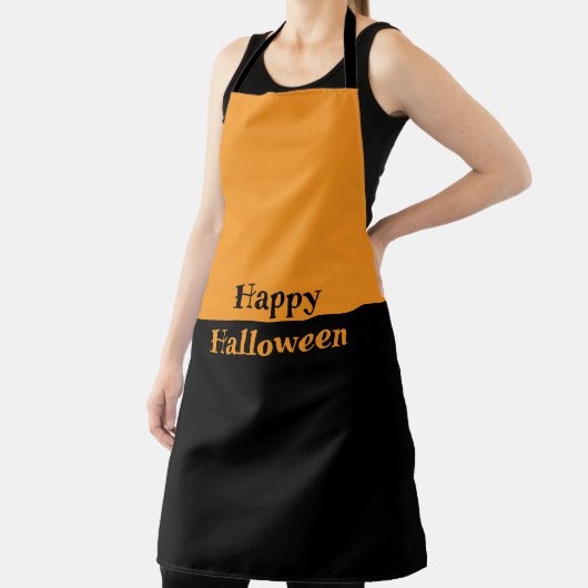 Happy Halloween Two Tone Apron  エプロン (インサイチュ)