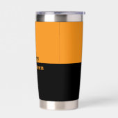 Happy Halloween Two Tone Thermal Tumbler  保温保冷タンブラー (左面)