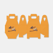 Happy Halloween Witch and Ghost Spooky Customized フェイバーボックス (折り畳みなし)