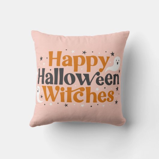 HAPPY HALLOWEEN WITCHES クッション (裏面)