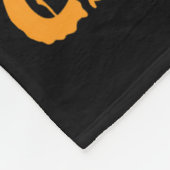 Happy Halloween You Can't E Me I'm The Crazy Cat L フリースブランケット (角)