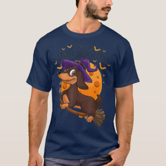 Happy Halloweenie Dachshund Wiener Dog Halloween Tシャツ