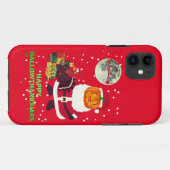「HAPPY HALLOWTHANKSMAS」ホリデーパおもしろいーティギフト Case-Mate iPhoneケース (裏面(横))