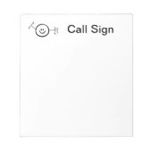Happy Ham Radio Notepad ノートパッド (正面)