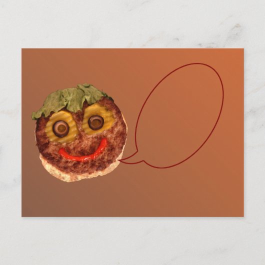 Happy Hamburger ポストカード (正面)