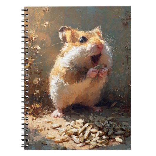 Happy Hamster Notebook ノートブック (正面)