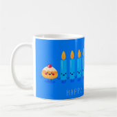 Happy Hannukah Mug コーヒーマグカップ (左)