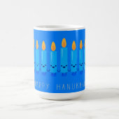 Happy Hannukah Mug コーヒーマグカップ (中央)
