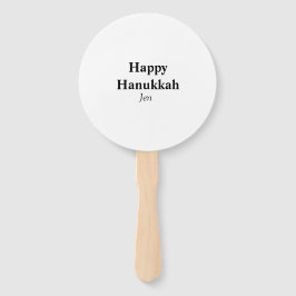 Happy Hanukkahあなたの名前の文字画像を編集可能 ハンドファン
