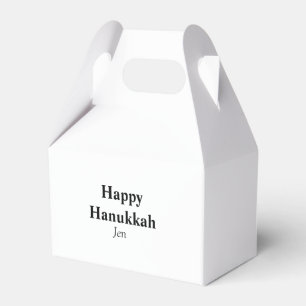 Happy Hanukkahあなたの名前の文字画像を編集可能 フェイバーボックス