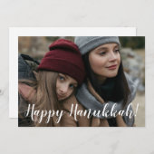 Happy Hanukkahの写真 シーズンカード (正面/裏面)