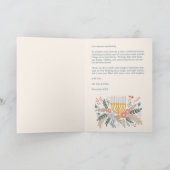 HAPPY HANUKKAHハンドドローカスタムド6枚フォトフォールディング シーズンカード (内部)