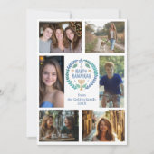 HAPPY HANUKKAHハンドドローカスタムド6枚 シーズンカード (正面)