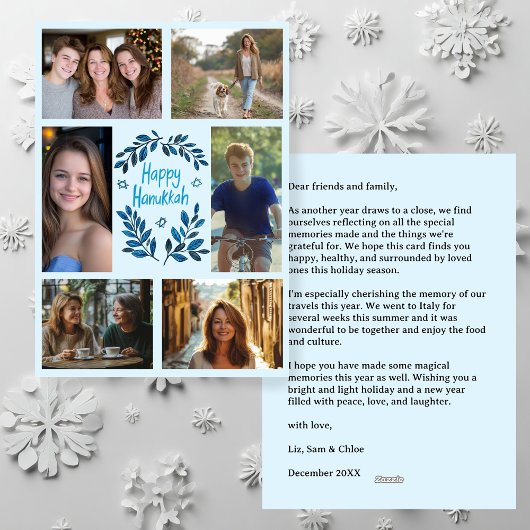 HAPPY HANUKKAHハンドドローカスタムド6枚 シーズンカード