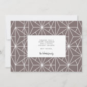 Happy Hanukkah家族写真 シーズンカード (裏面)