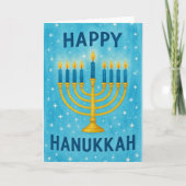 Happy Hanukkah カード (正面)