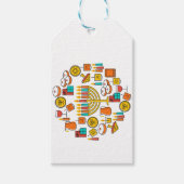 Happy Hanukkah  ギフトタグ (正面)