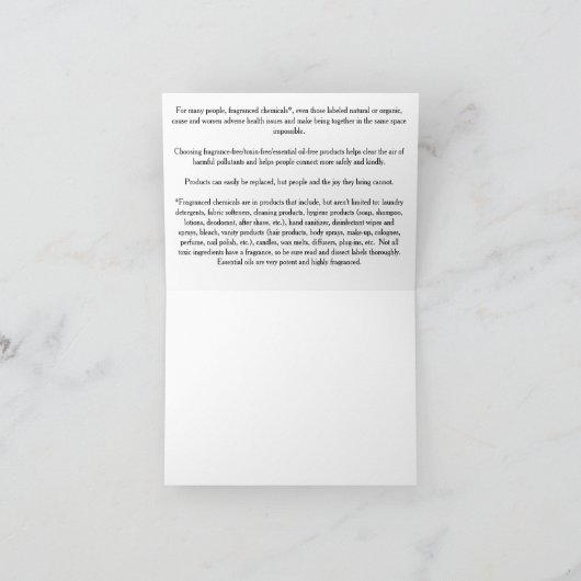 Happy Hanukkah! サンキューカード (内部)