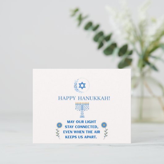 Happy Hanukkah! ポストカード (スタンド正面)