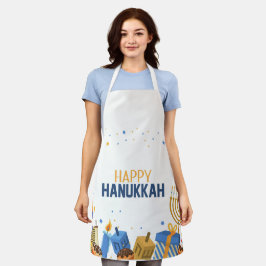 Happy Hanukkah Entertaining エプロン