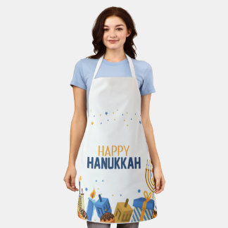 Happy Hanukkah Entertaining エプロン