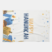 Happy Hanukkah Entertaining キッチンタオル (横)