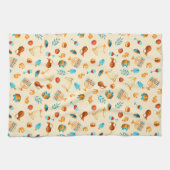 Happy Hanukkah Entertaining キッチンタオル (横)