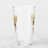 Happy Hanukkah Entertaining タンブラーグラス (右)