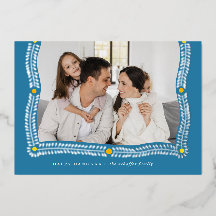 Happy Hanukkah Frame of Light Photo