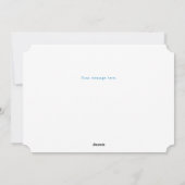 Happy Hanukkah Frame of Light Photo Holiday Card シーズンカード (裏面)