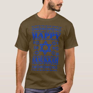 Happy Hanukkah Men Women Kids Stars Of David Jewis Tシャツ